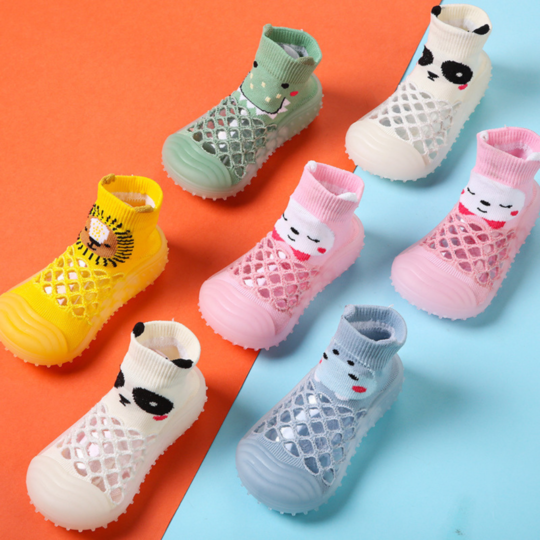 Tierdesign-Barfußsocken für Babys