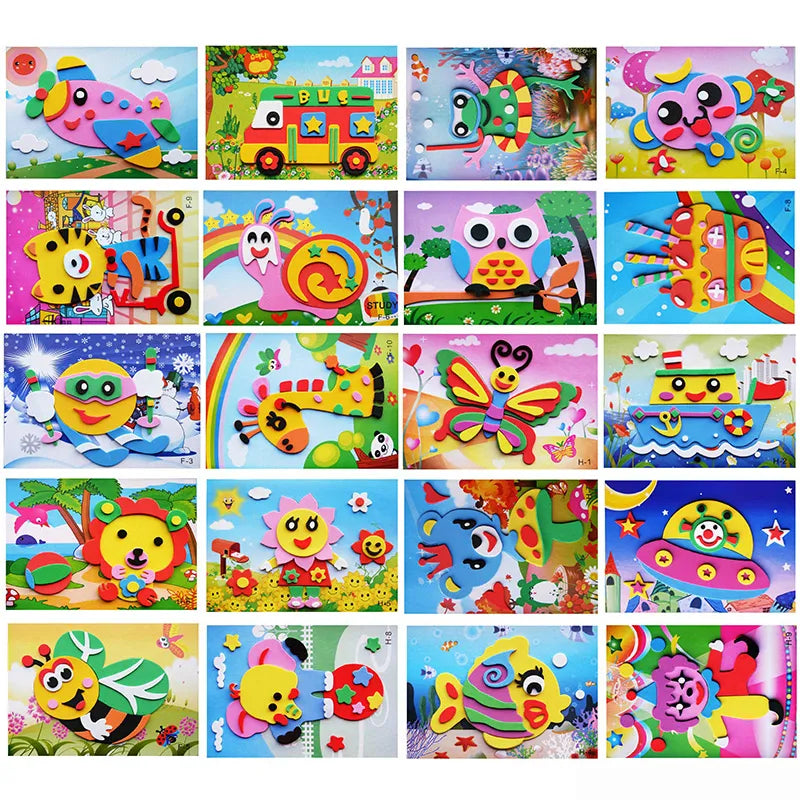Tierkreation Aufkleber – Spaßiges Vinyl-Aufkleber-Set