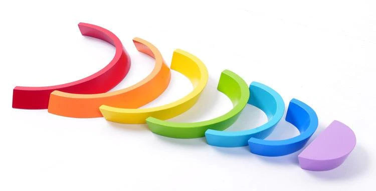 Montessori Holz-Regenbogen