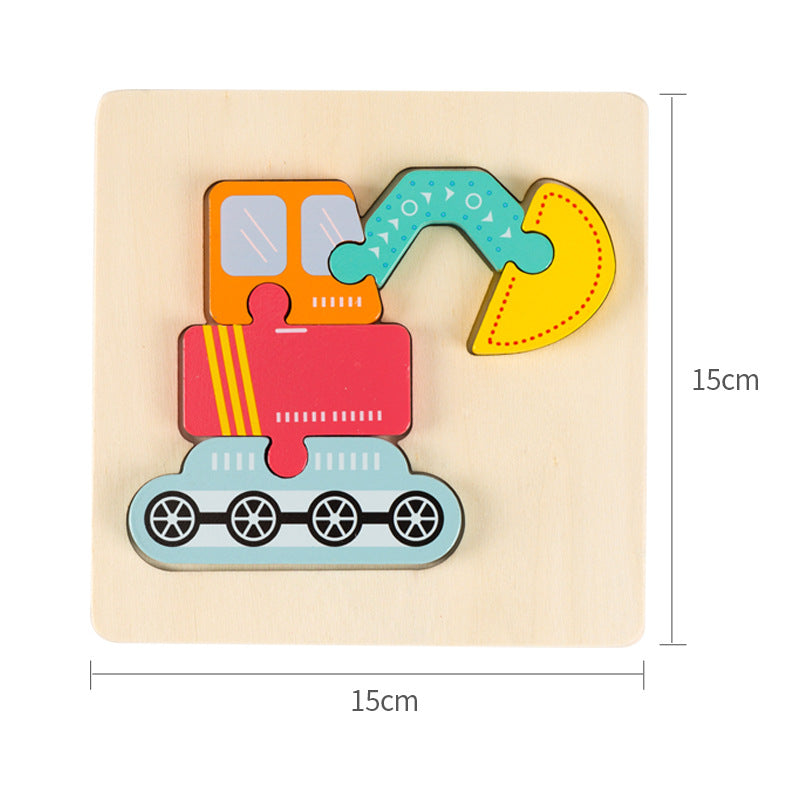 Tier und Fahrzeug Kinder Puzzle