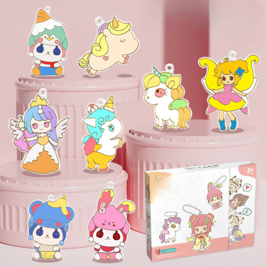 Kreative Kristall Mallerei