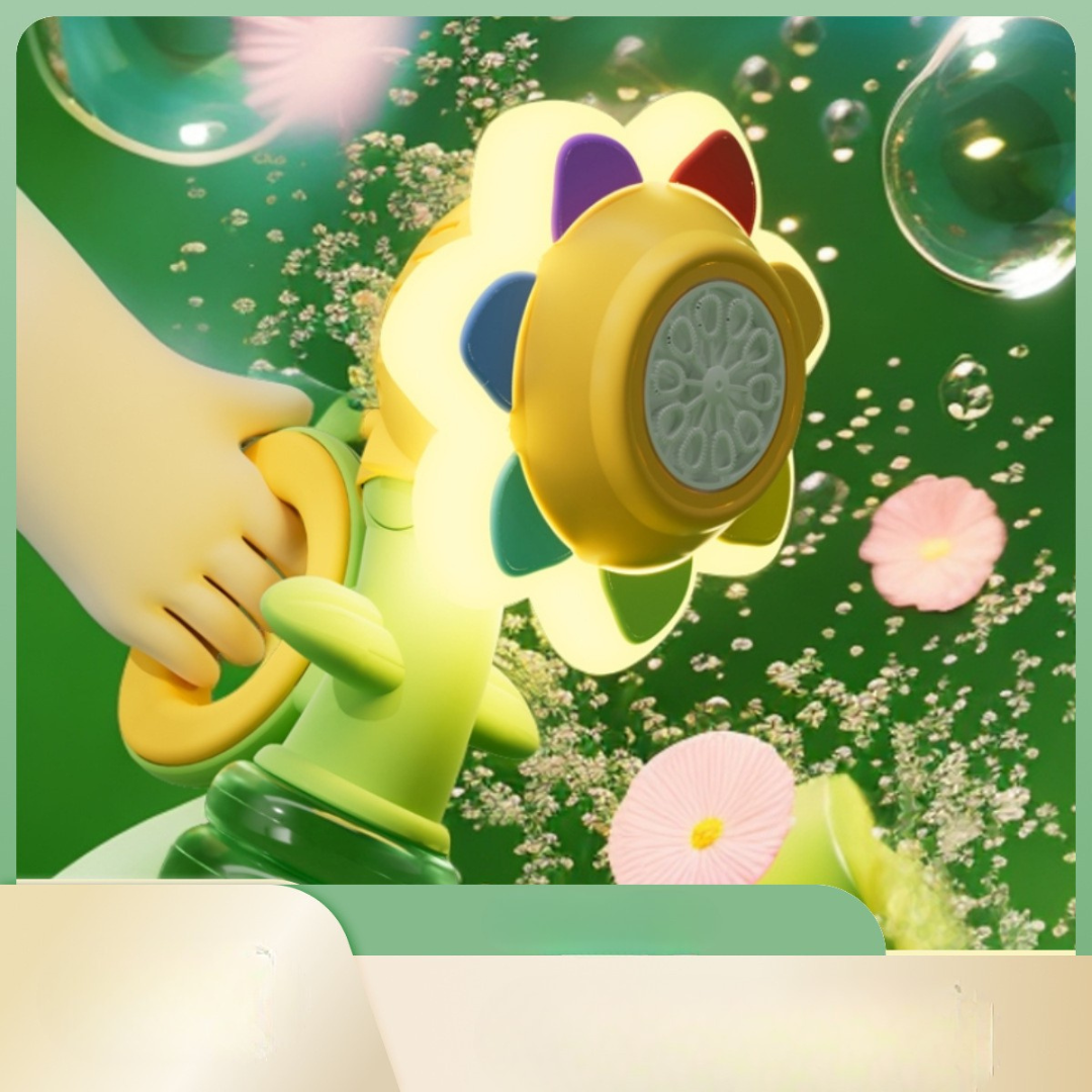 Tanzende Seifenblasen Blume