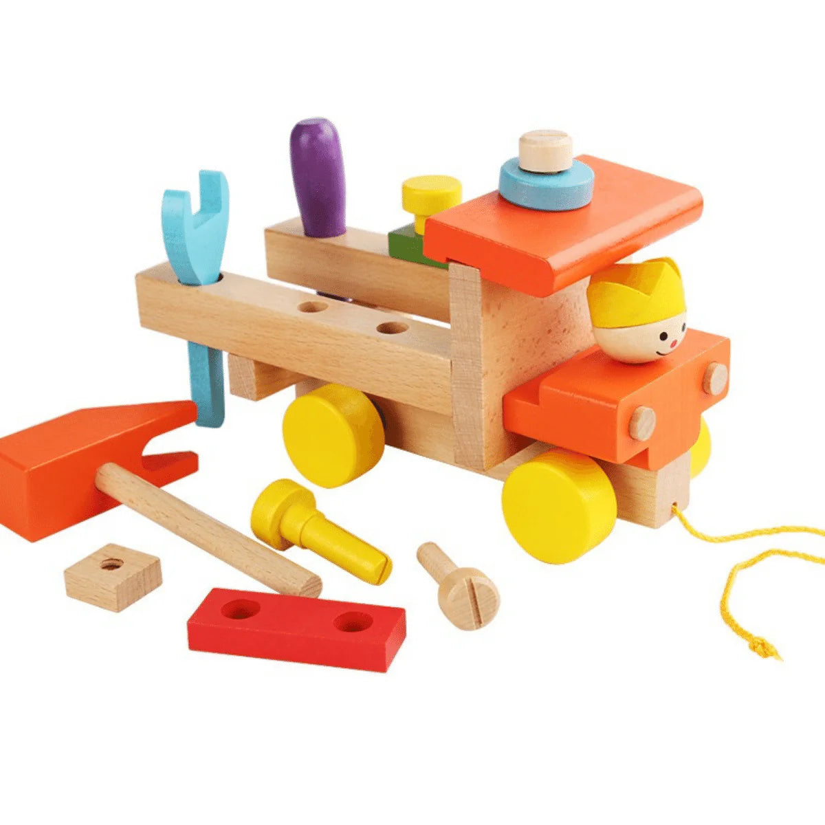Woods - Sensorisches Schraubenauto-Spielzeug