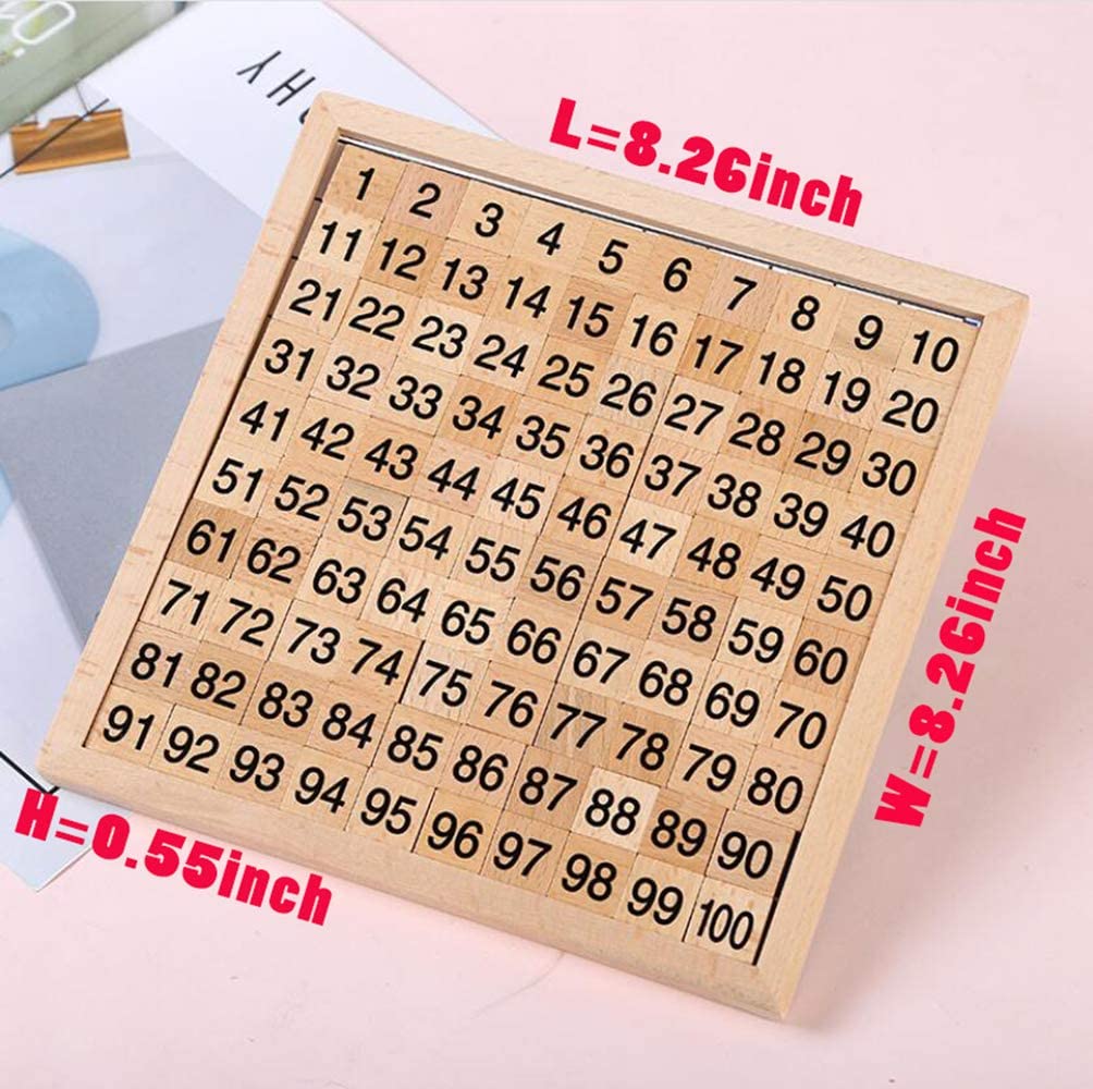 Holz | Zählen lernen - Montessori-Mathematikspiel