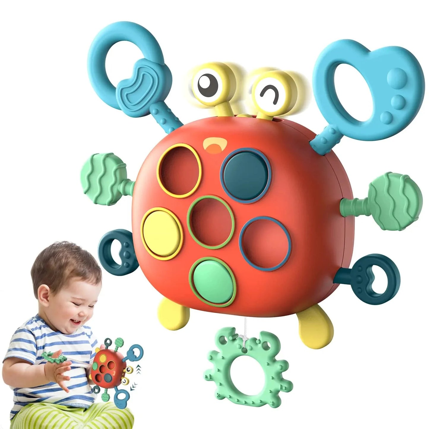 Buntes Krabben Spielzeug