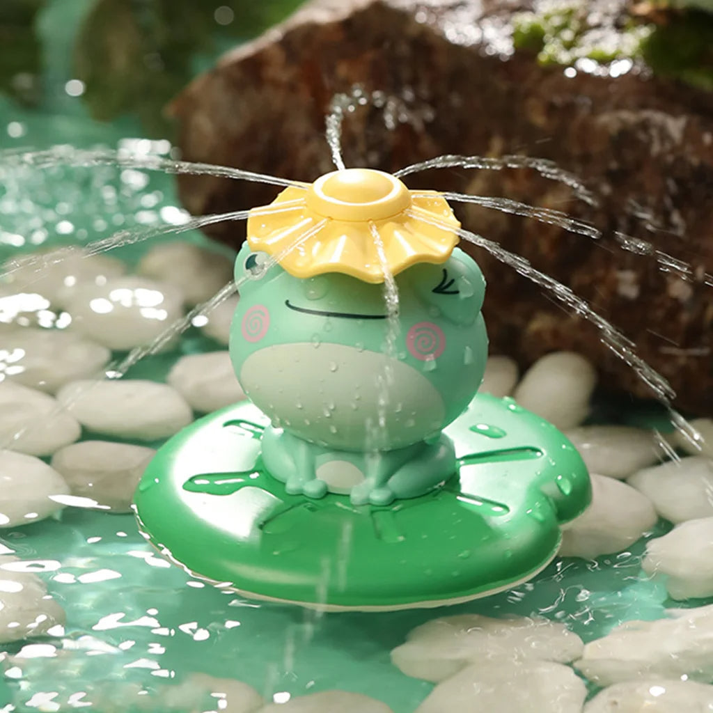 Spritzender Frosch-Badespielzeug