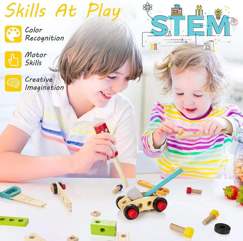 WoodCraft - Lernset für Kinder