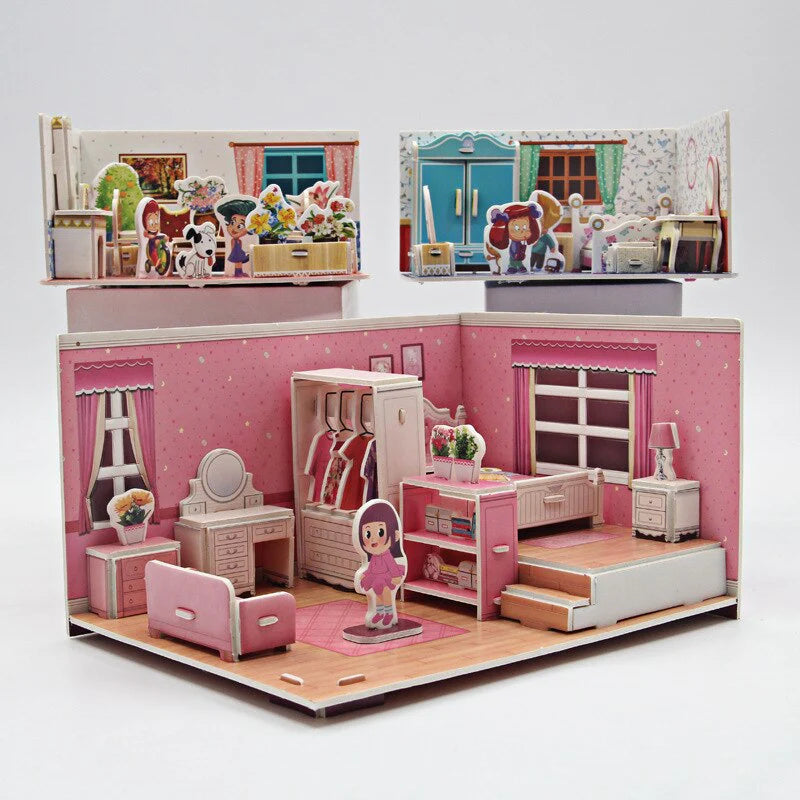 3D Raum-Puzzle – Gestalten, Bauen und Entdecken