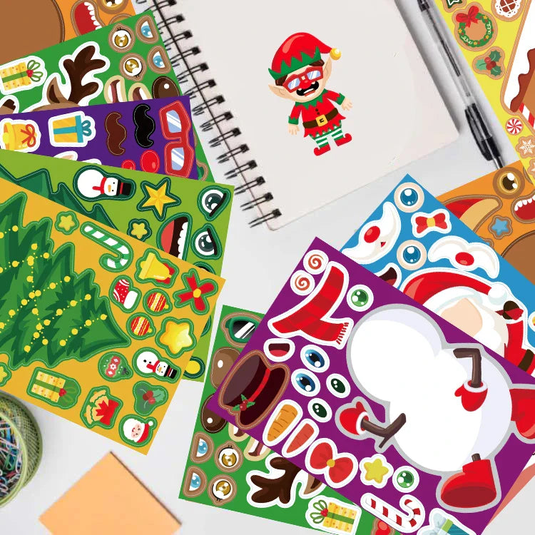 Weihnachtssticker Set