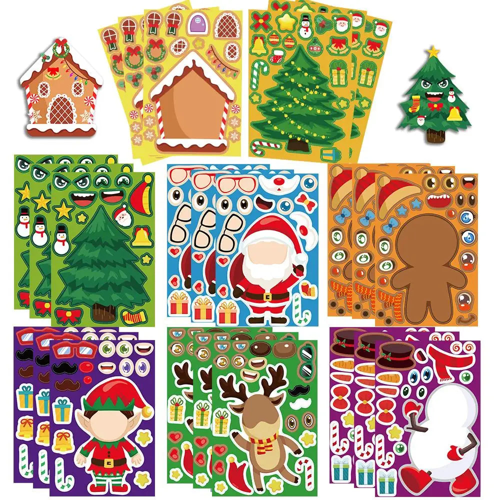 Weihnachtssticker Set