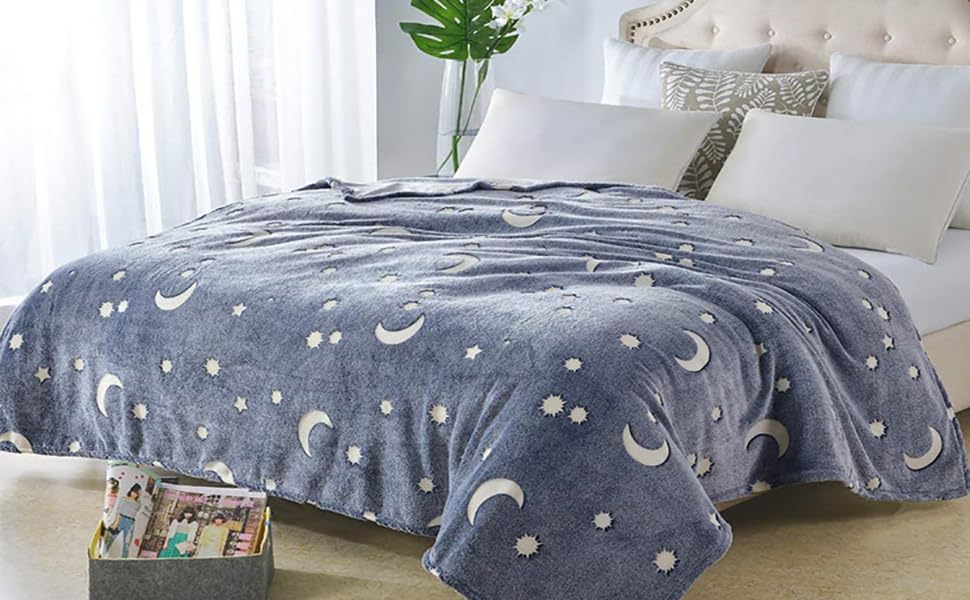 Sternenlicht Kuscheldecke – Weich & Leuchtend