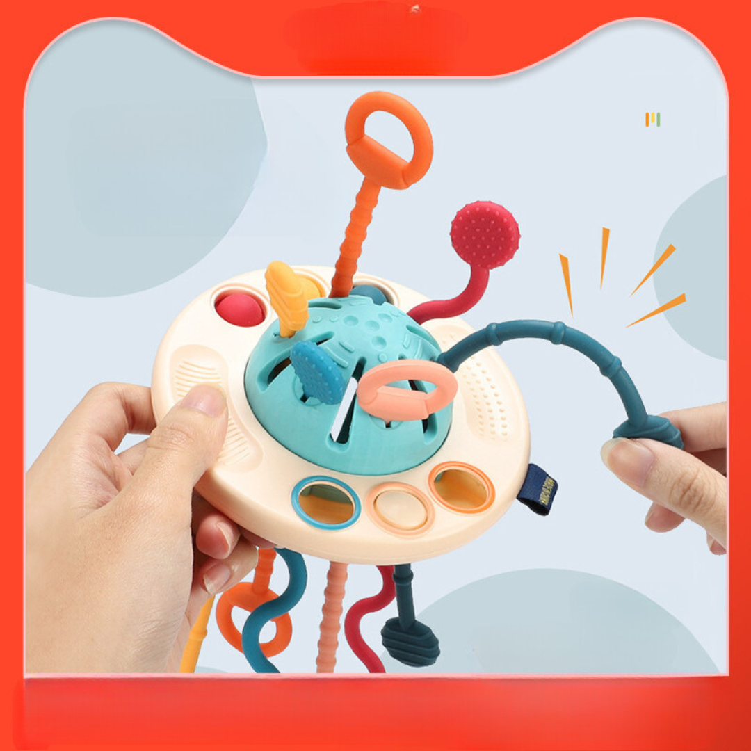 MindfulMotion - Montessori Silikon-Ziehspielzeug