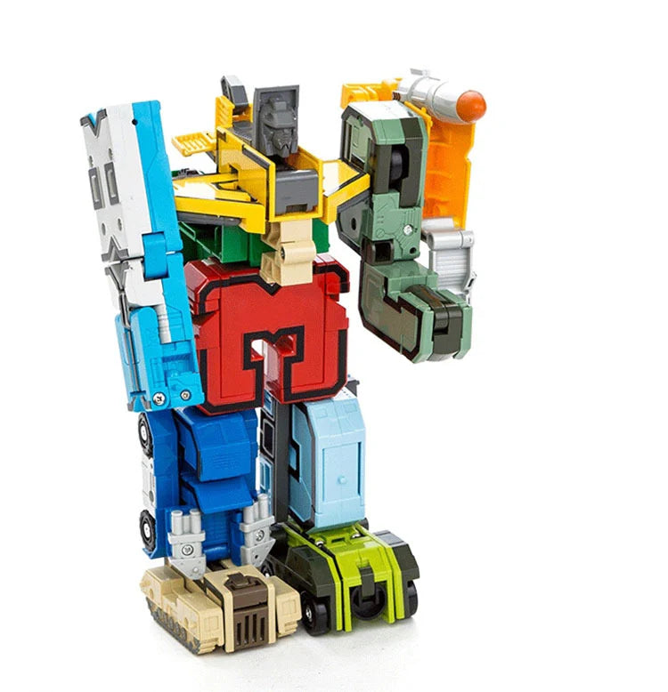 Bau-Action Figur mit Zahlen