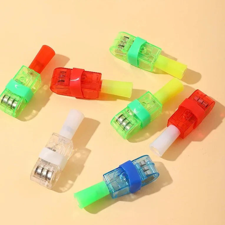 Bunte Fingerlichter für festlichen Spaß