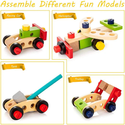 WoodCraft - Lernset für Kinder