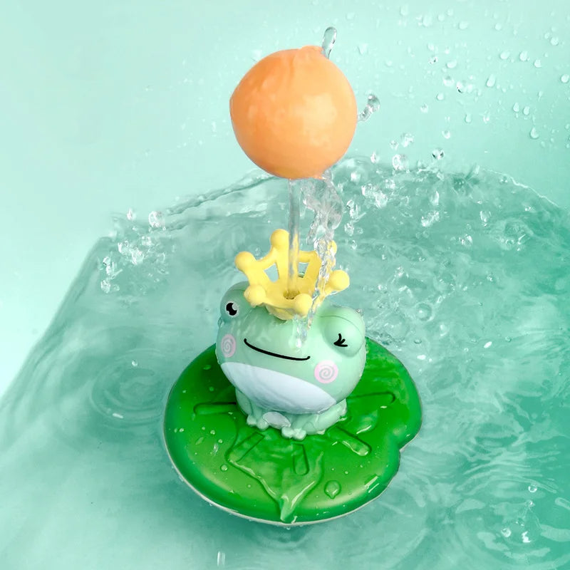 Spritzender Frosch-Badespielzeug