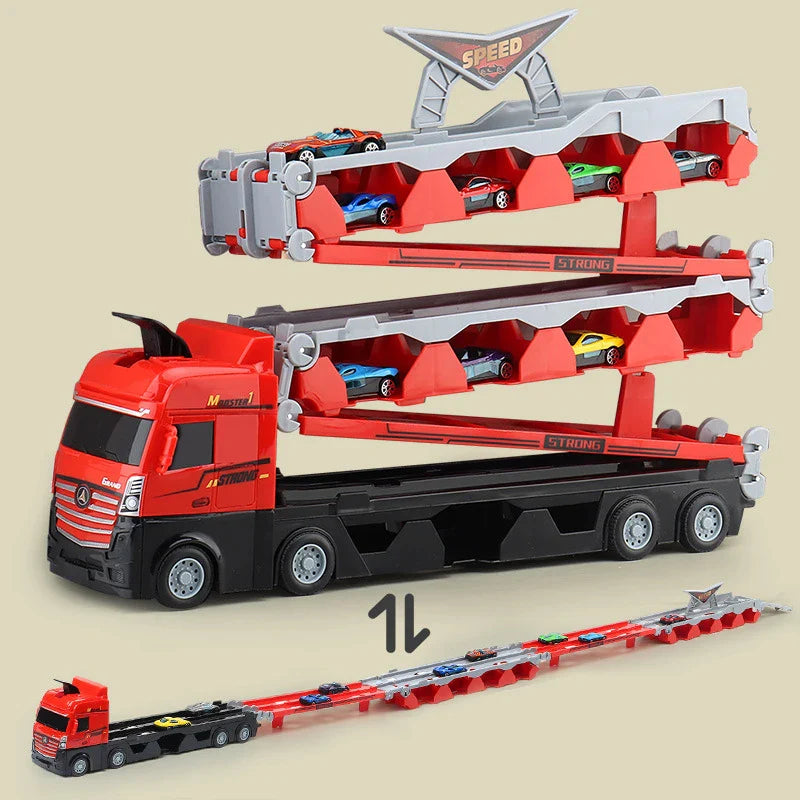 Rennstrecken-Transporter
