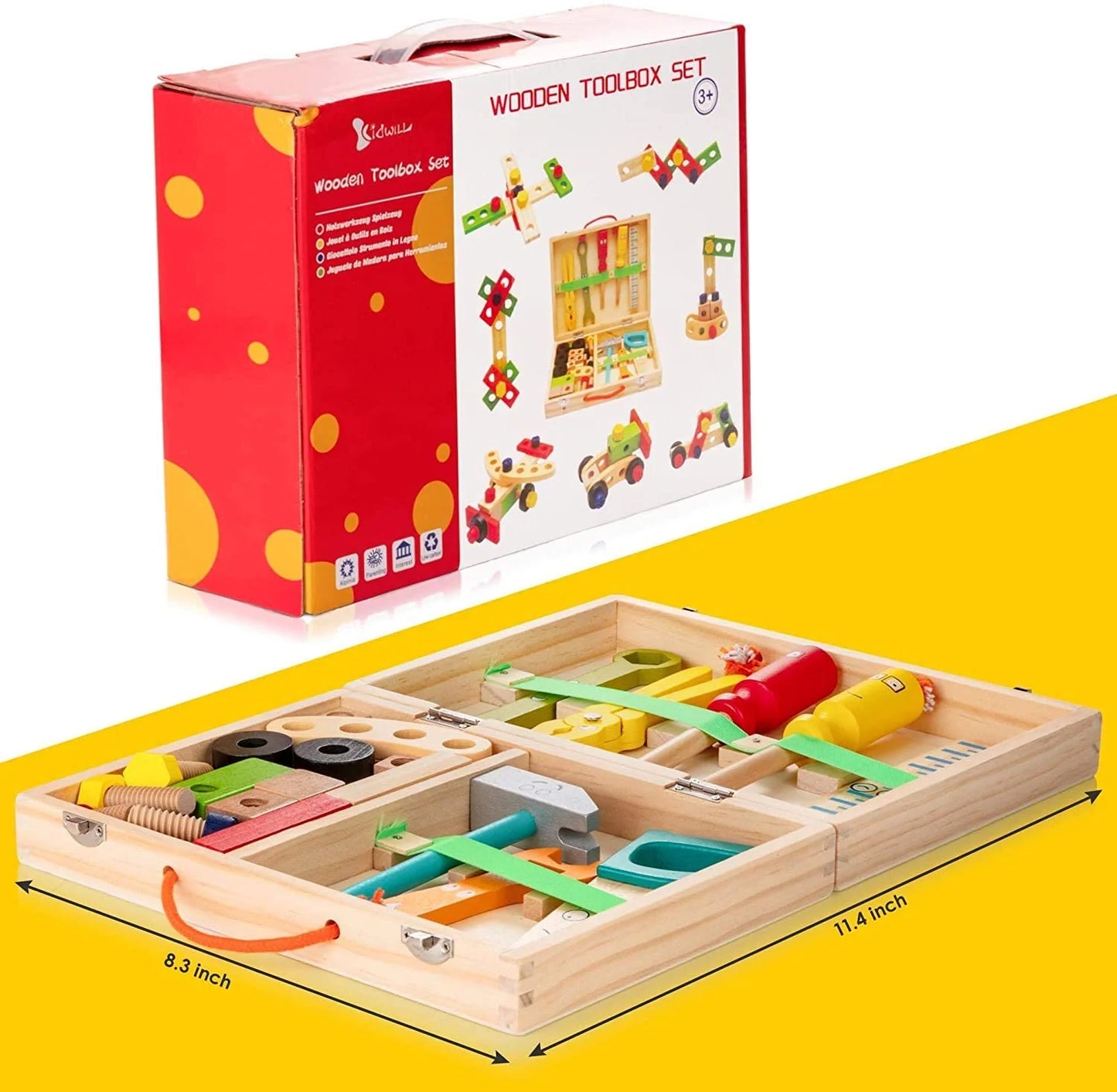 WoodCraft - Lernset für Kinder