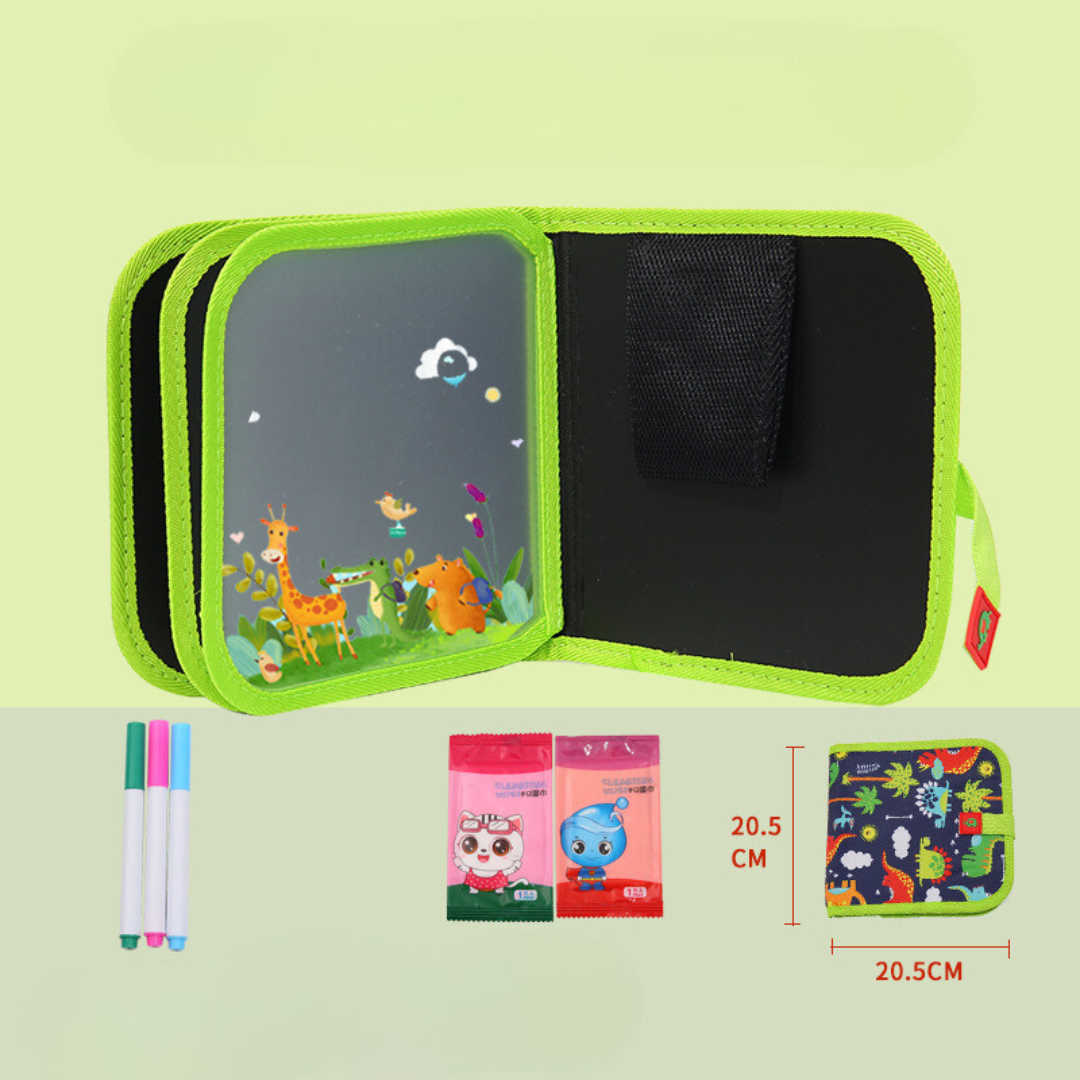 Wiederverwendbares Malbuch für Kinder