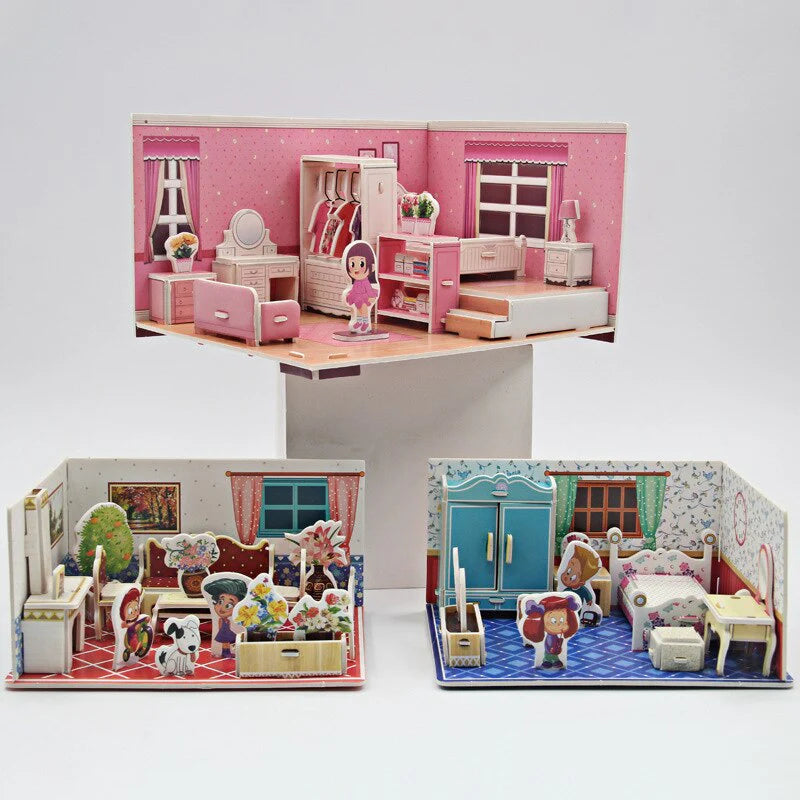 3D Raum-Puzzle – Gestalten, Bauen und Entdecken