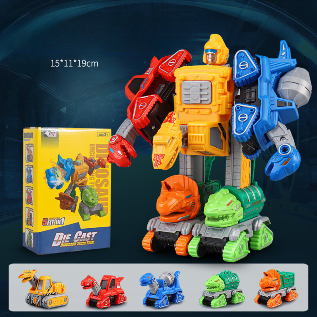 5in1 Transformer Auto Spiel Set