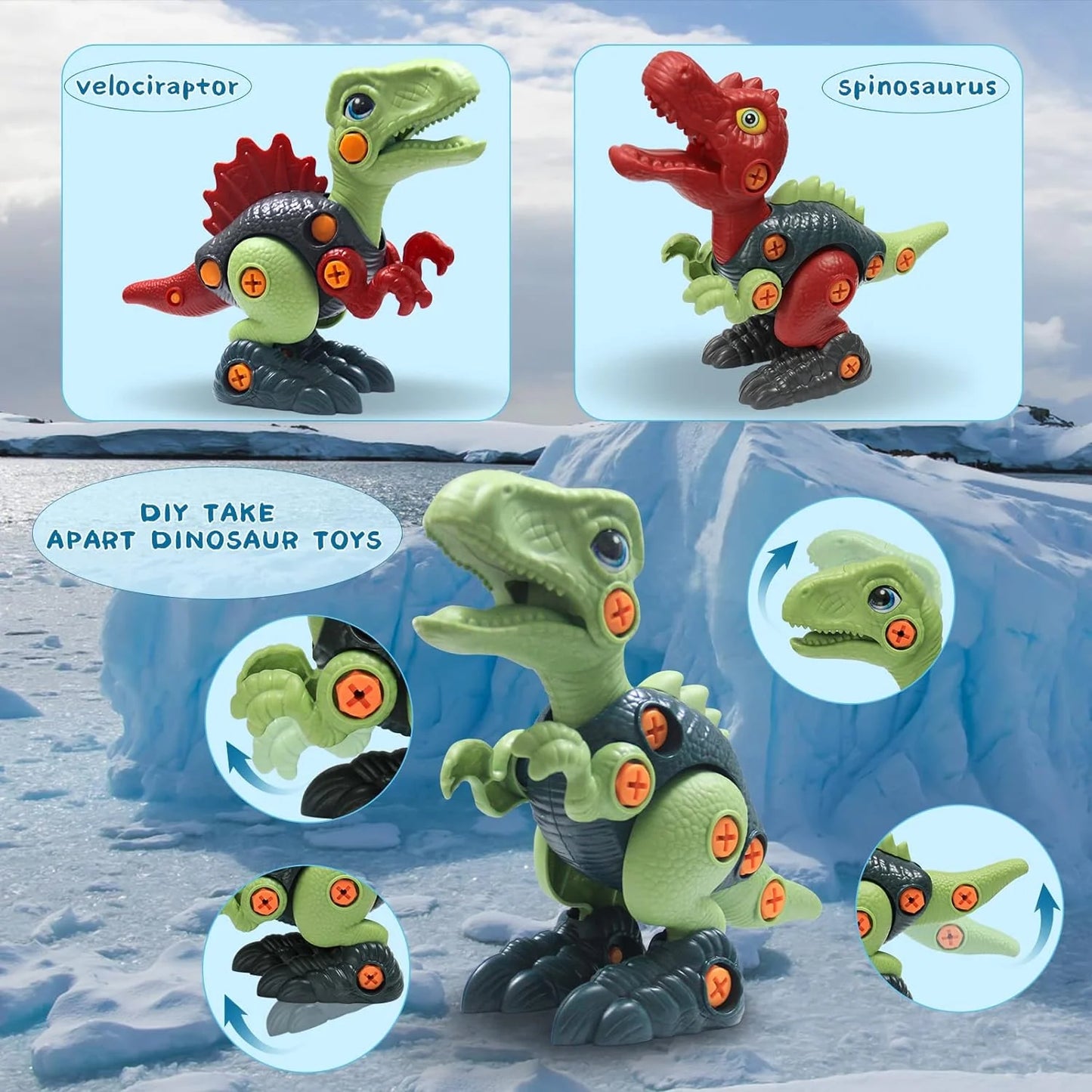 Dino Bau Set
