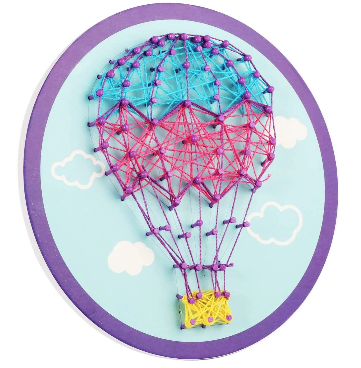 String Art Bastelset – Farbenfrohe Kreationen mit Schnur