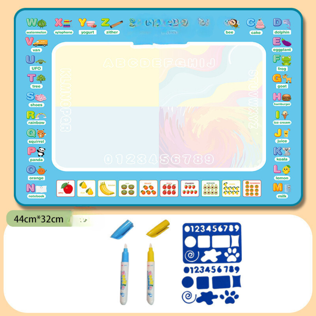 Kinder Wasser Zeichenmatte