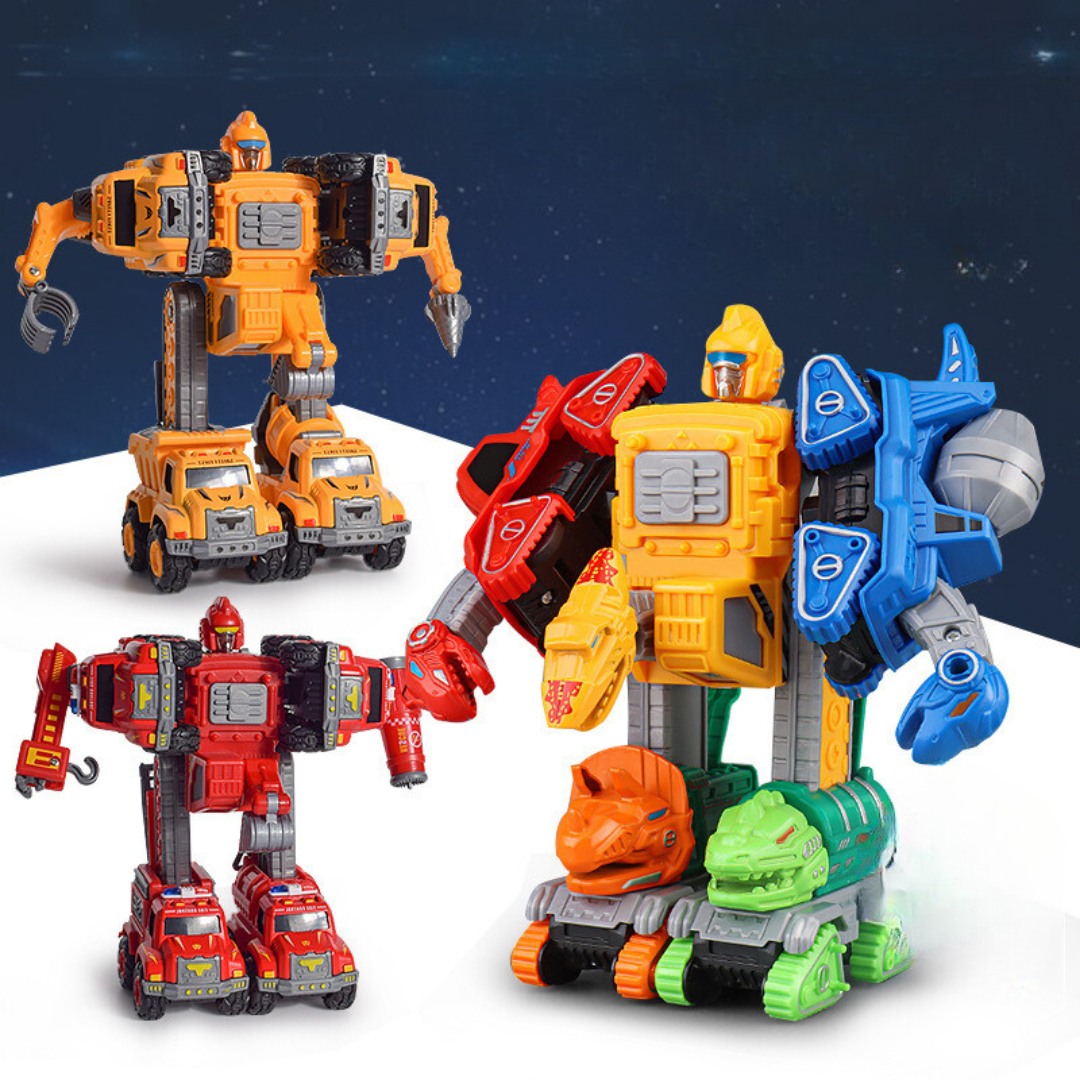 5in1 Transformer Auto Spiel Set