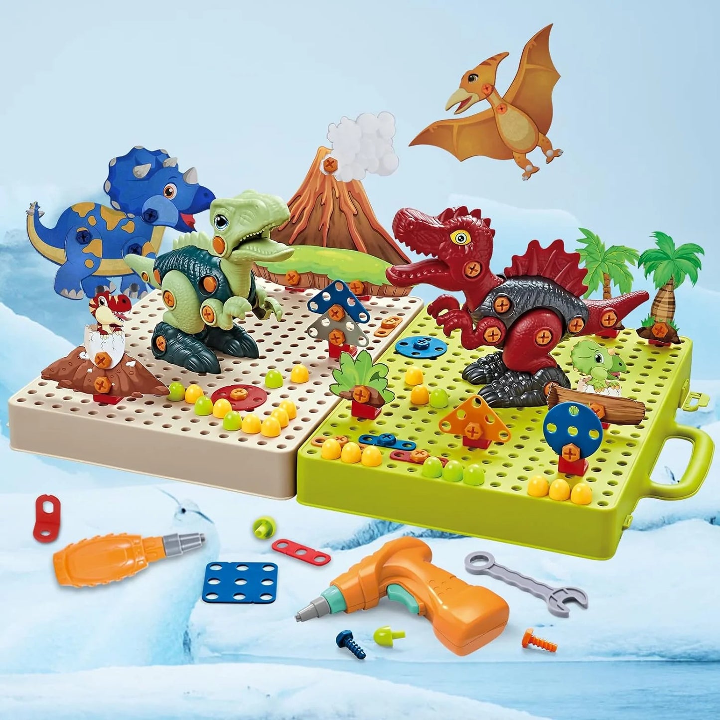 Dino Bau Set