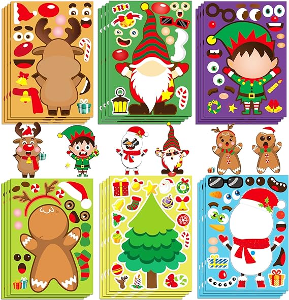 Weihnachtssticker Set