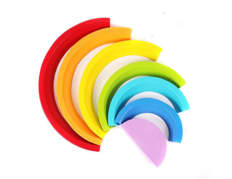 Montessori Holz-Regenbogen
