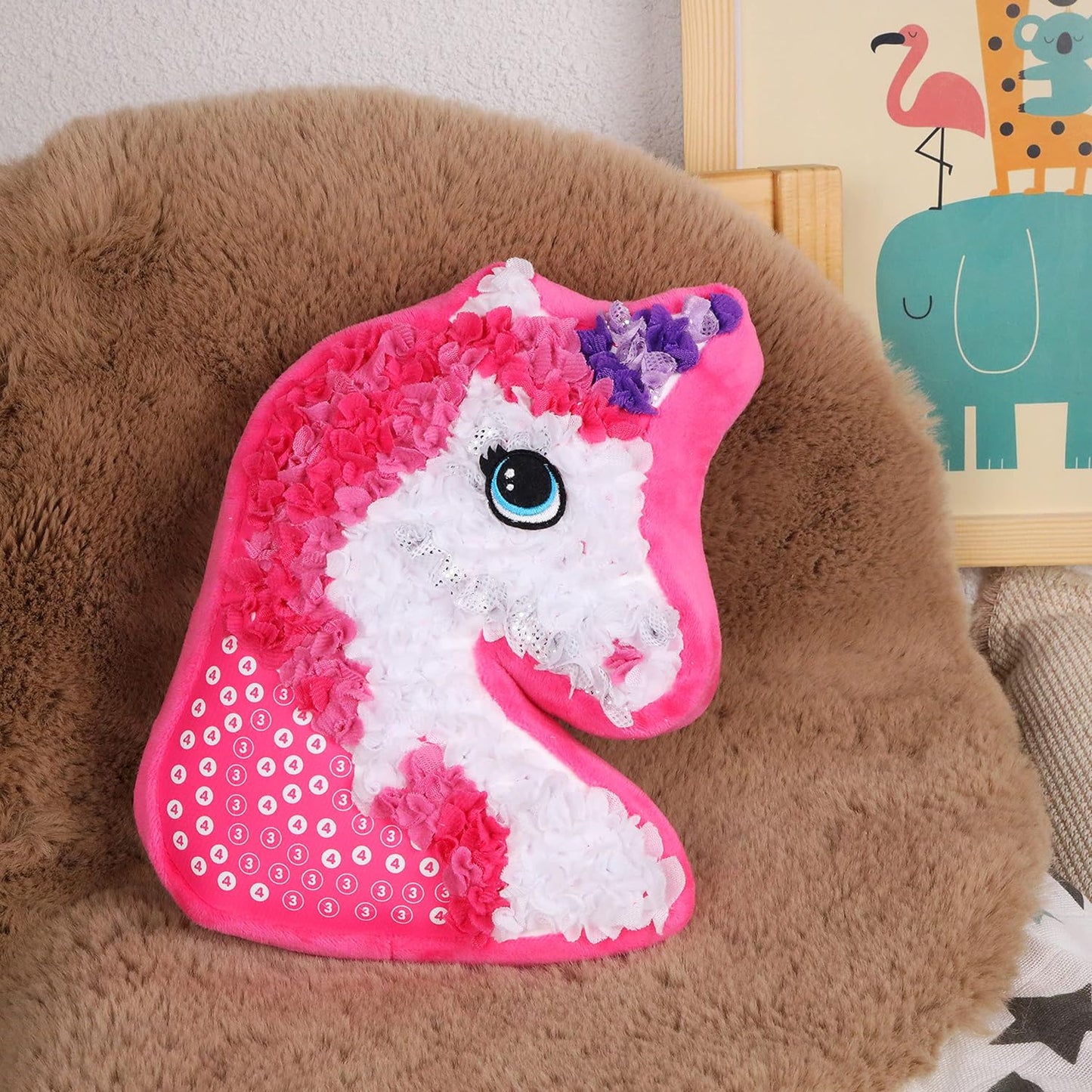 Magisches Einhorn Plüschkissen Set
