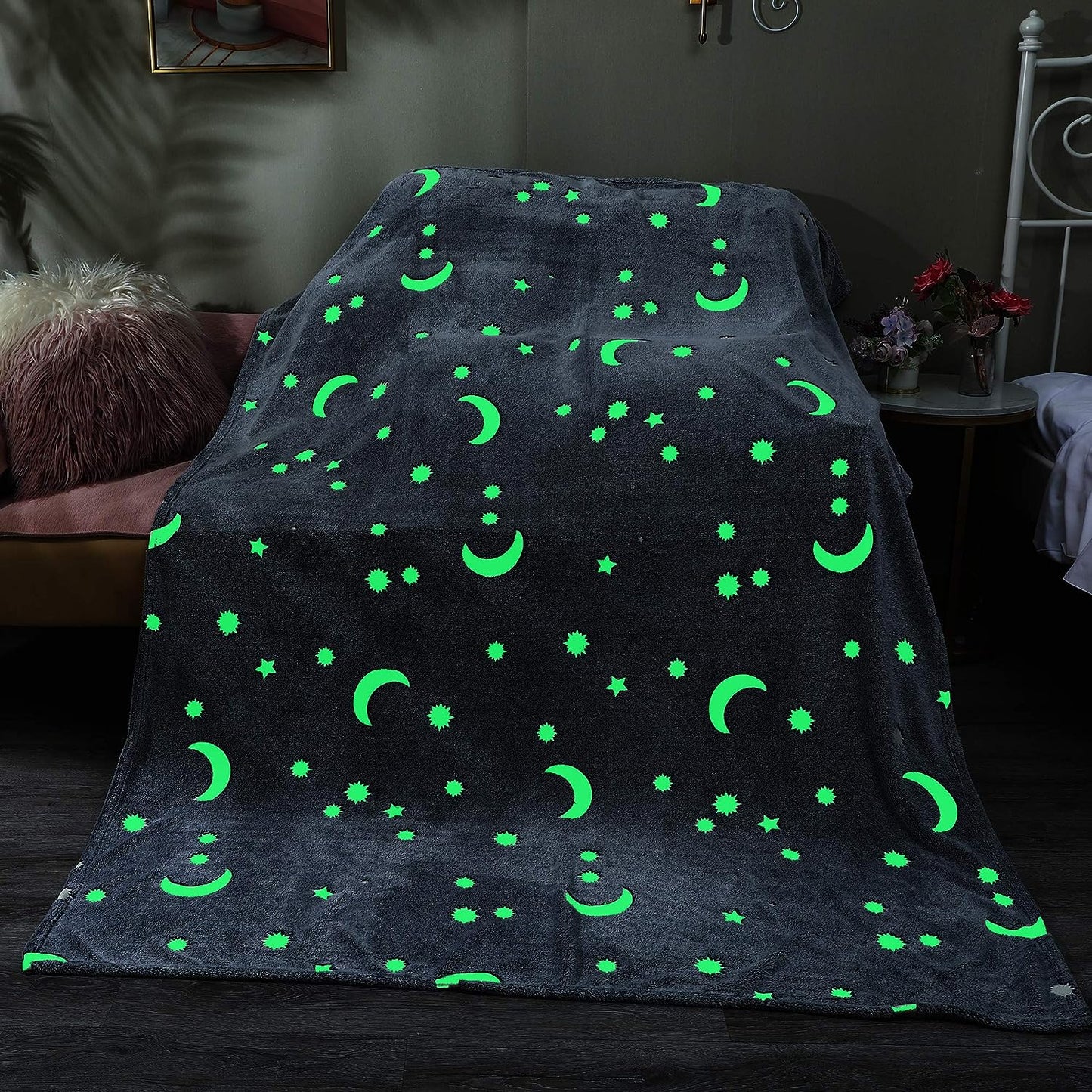 Sternenlicht Kuscheldecke – Weich & Leuchtend