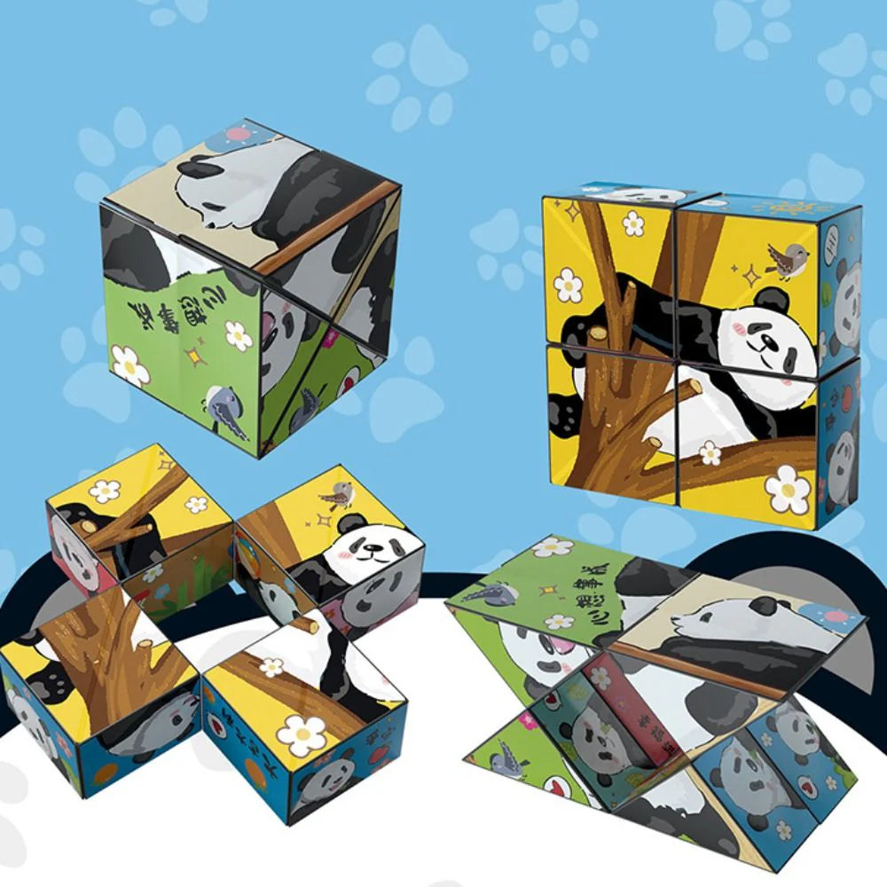 Unendlicher Panda-Würfel