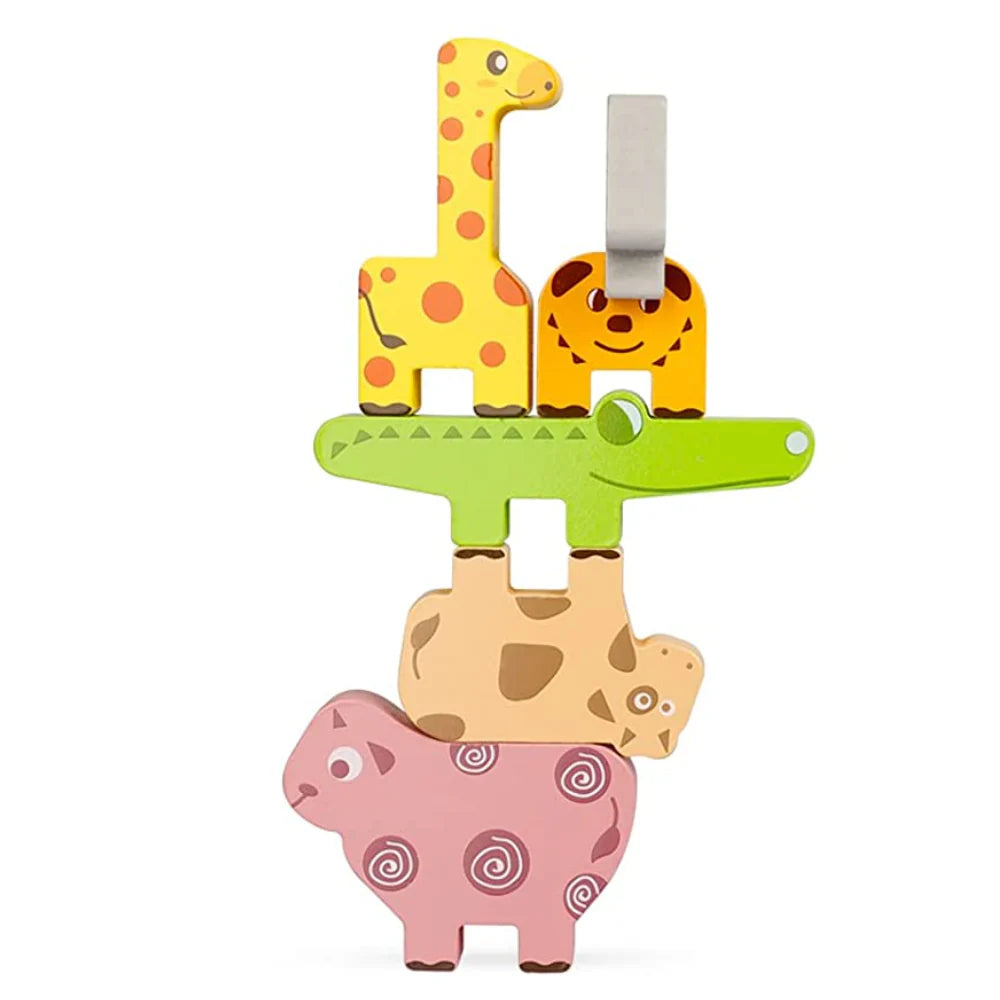 Tierstapel-Spiel – Fördert Erkennungsfähigkeiten – Stapelspiel