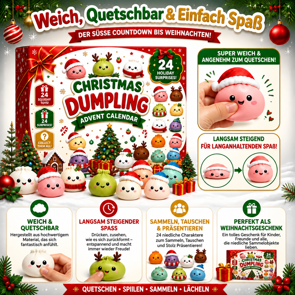 Mini-Dumpling-Squishy-Spielzeug-Adventskalender