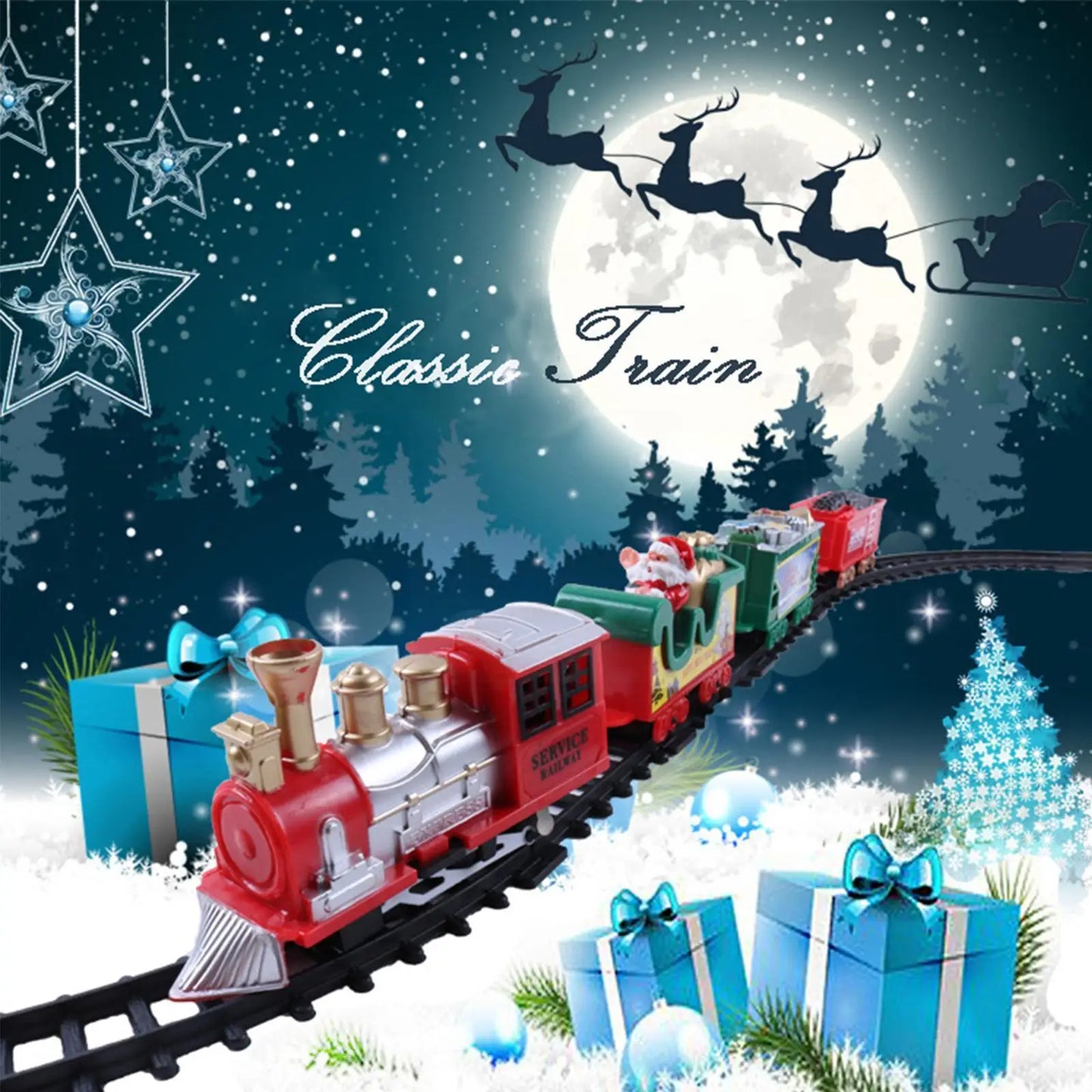 Festlicher Express Zug Set