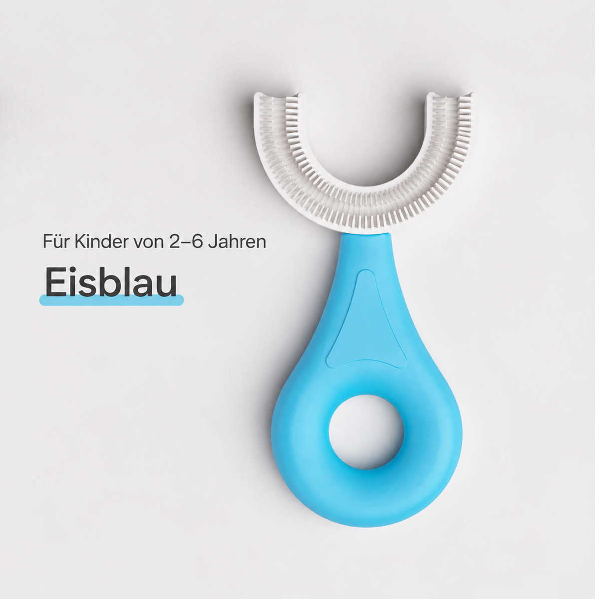 U-förmige Zahnbürste für Kinder