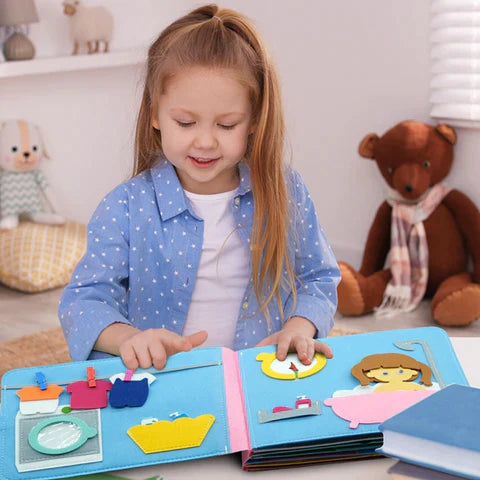 Filzgeschichten - Montessori Geschichten Buch