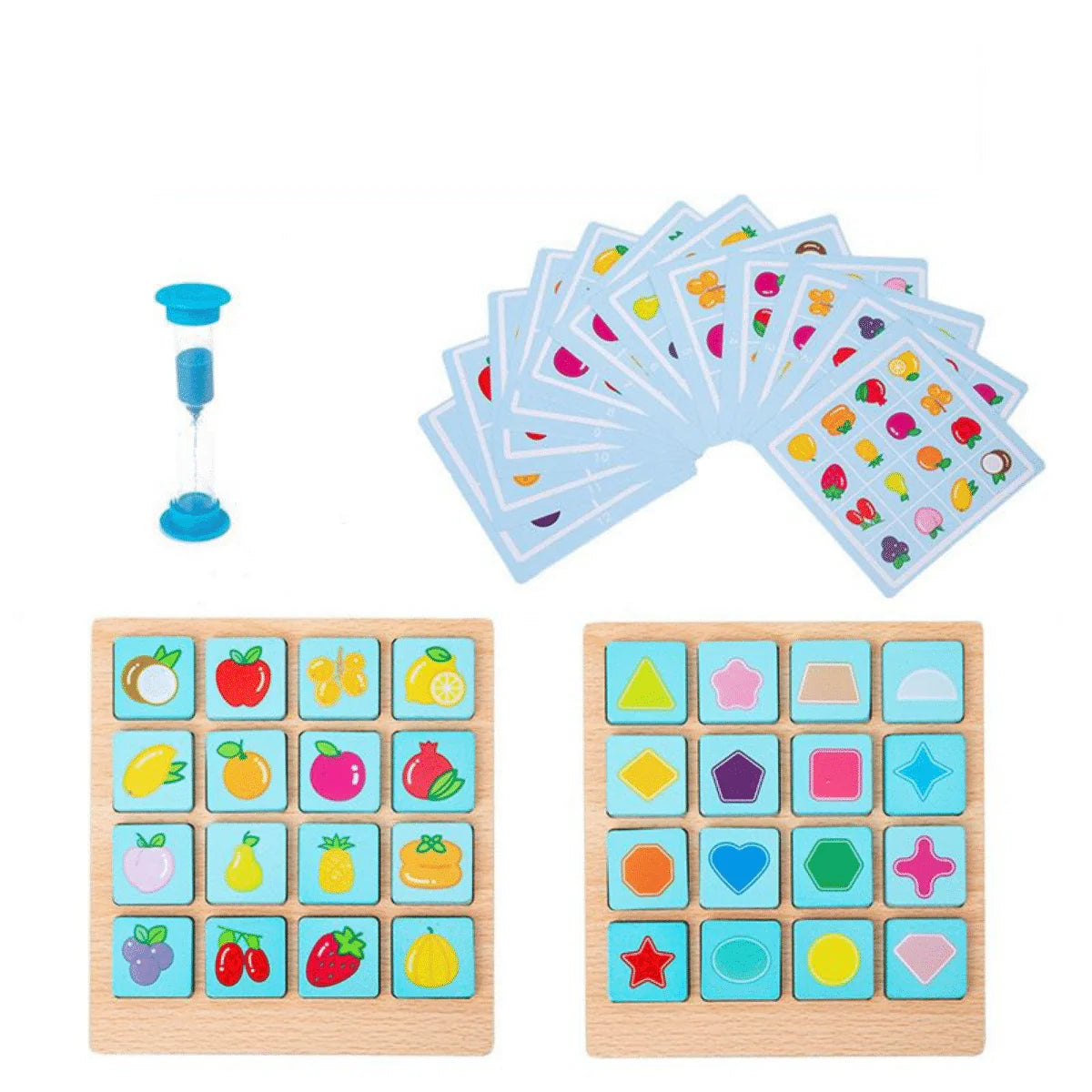 Muster-Match-Spiel - Gehirntrainer für Kinder - Puzzle-Spaß