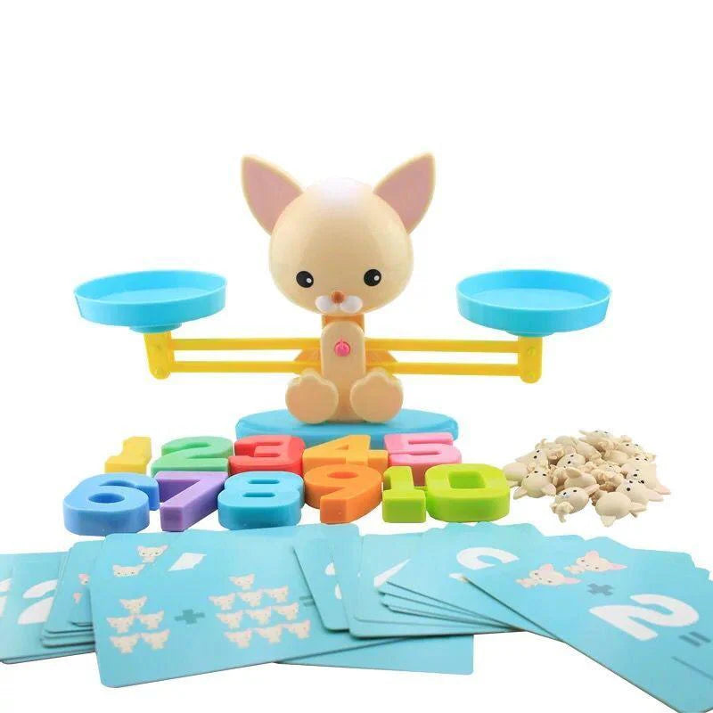 Montessori Mathe-Waage