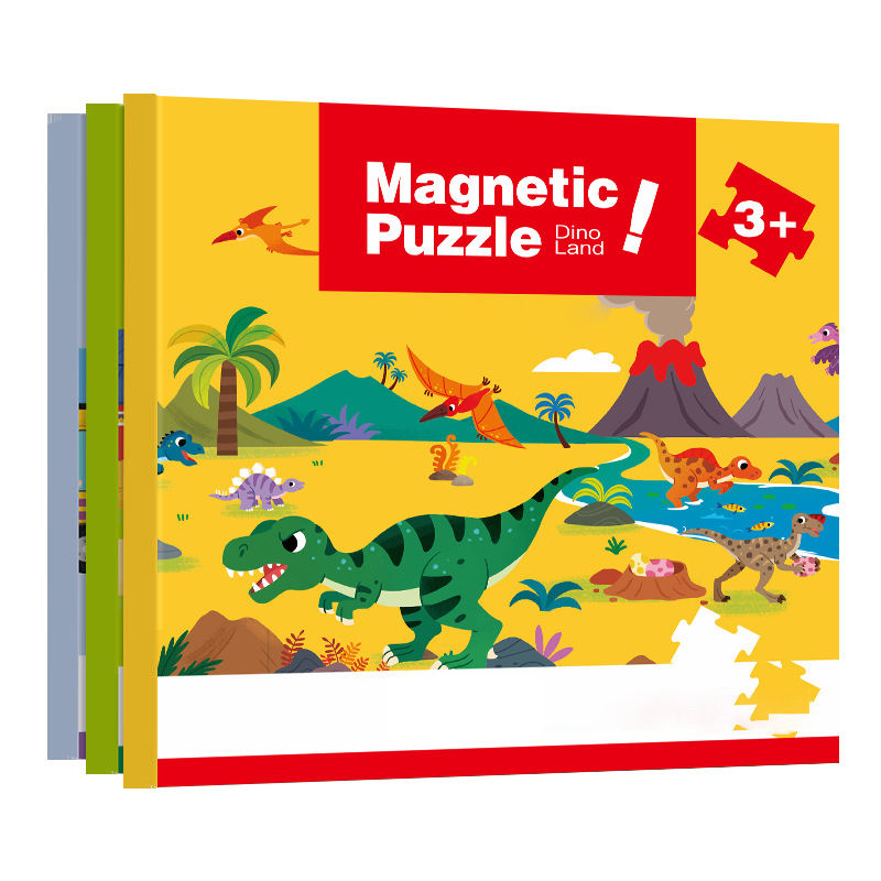 Magnetisches Montessori Puzzle Buch
