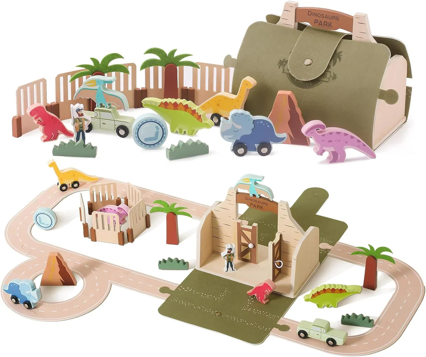 Prähistorisches Dino-Park Spielset
