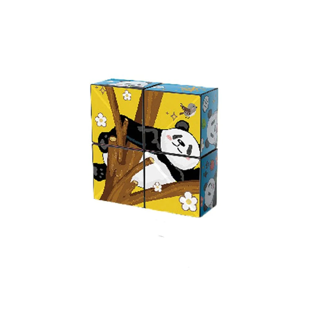 Unendlicher Panda-Würfel