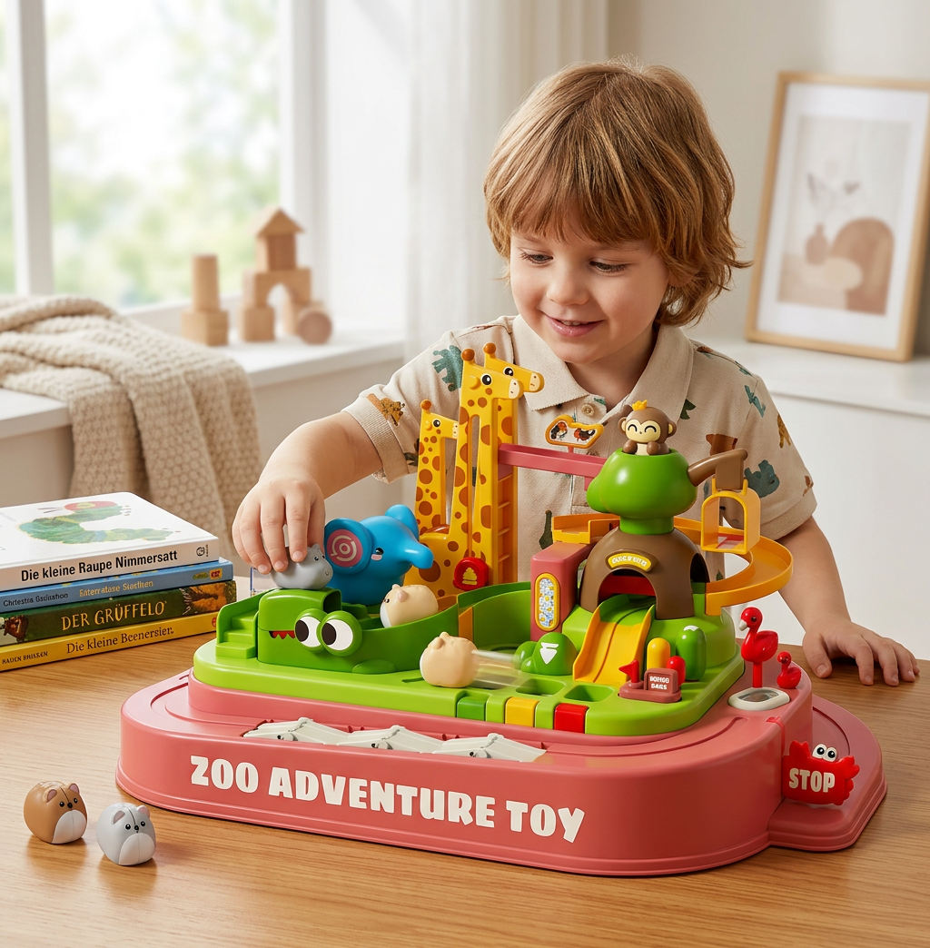 Zoo Abenteuer Schienenspielzeug