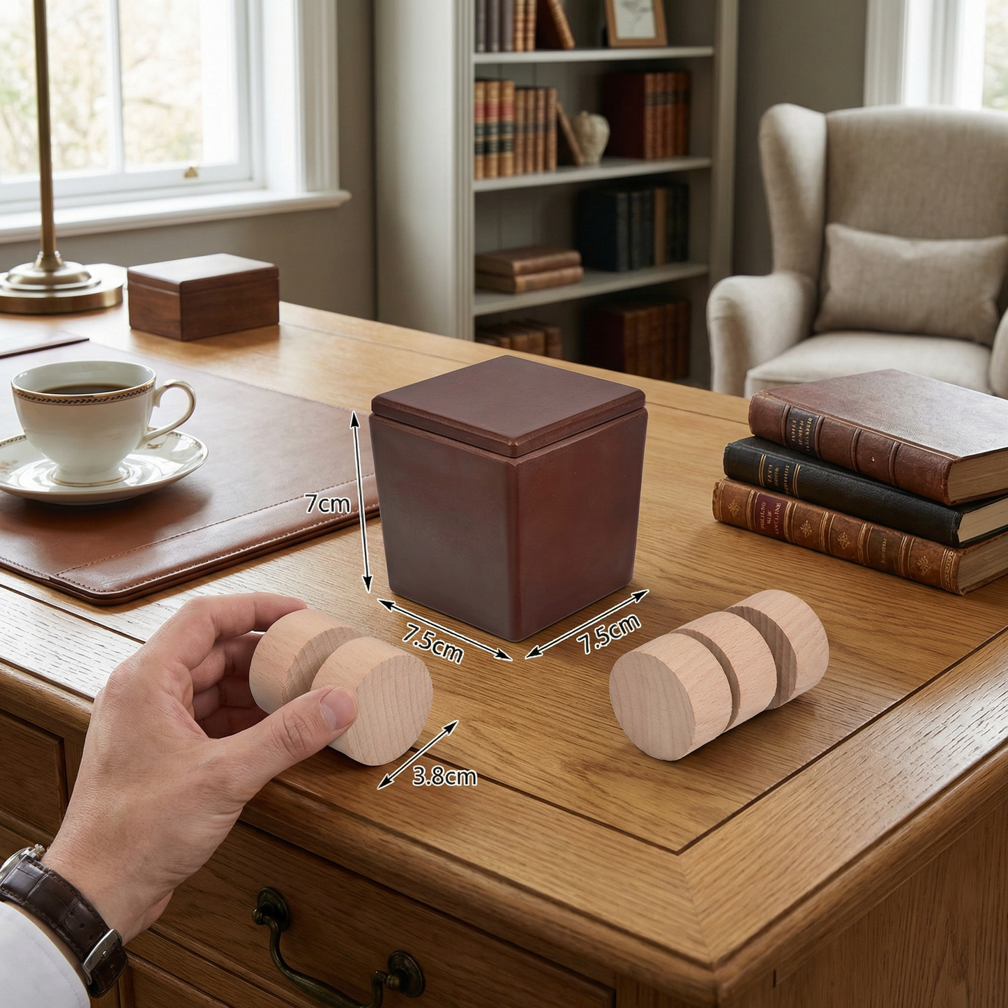 3D Holz-Logikpuzzle & Formenrätsel