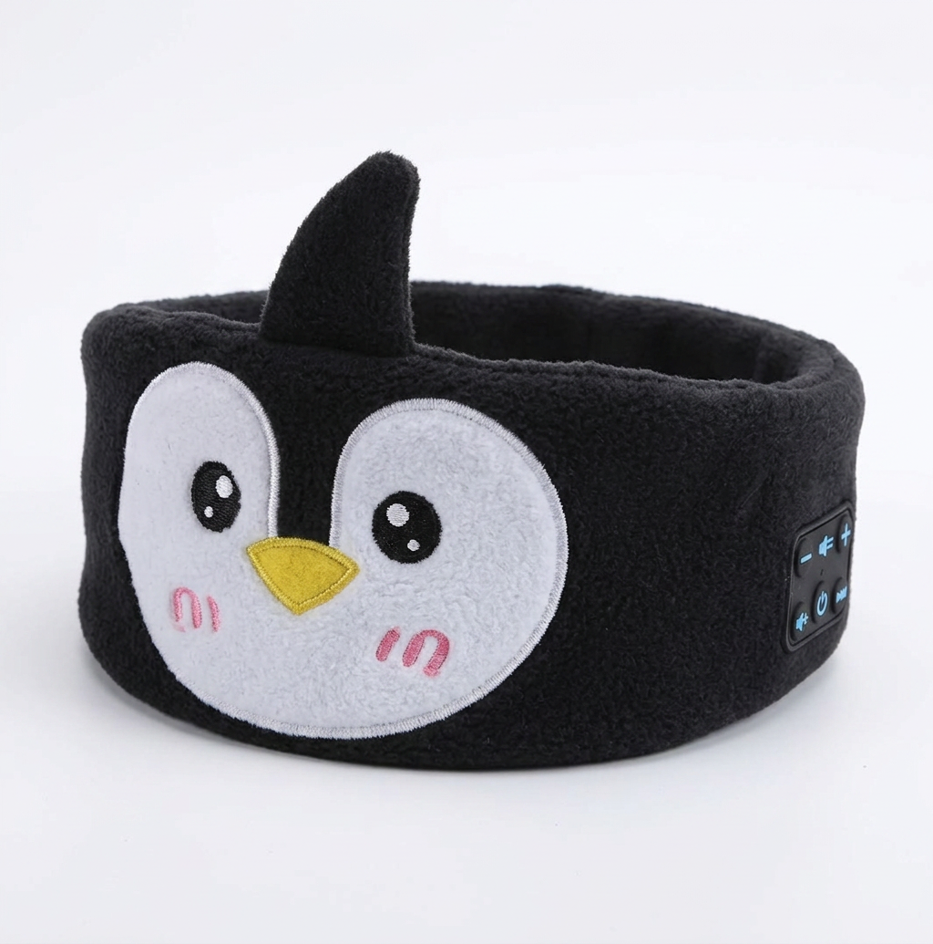 2-in-1 Schlaf-Kopfband mit Bluetooth-Lautsprechern – Weiches Kopfband für Reisen & entspannten Schlaf