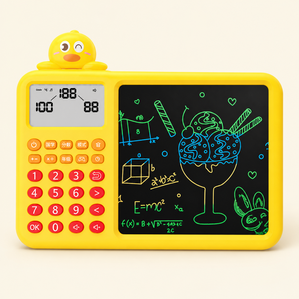 Interaktives Mathe-Zeichen- & Lösch-Lernset für Kinder