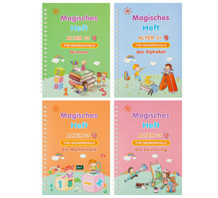 Magische Übungshefte (Set mit 4 Heften)